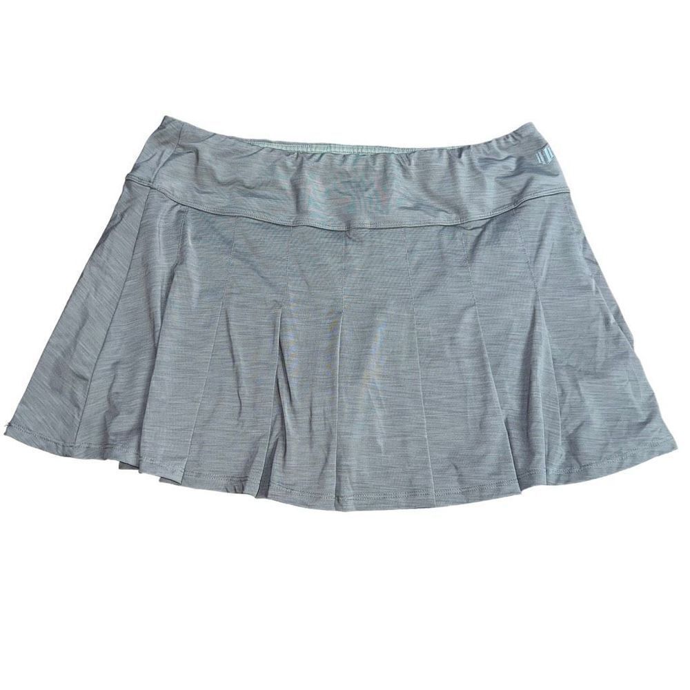 ELEVEN BY VENUS WILLIAMS Grey Pleated Athletic Skort Size XL